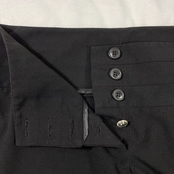 Charlotte Russe Black Dress Pants Wide Leg - Size 11 - Picture 15 of 16